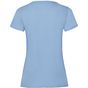 fruit of the loom Tee-shirt femme Valueweight sky_blue