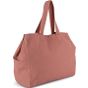 Kimood Sac de shopping en coton délavé washed_pink_ochre