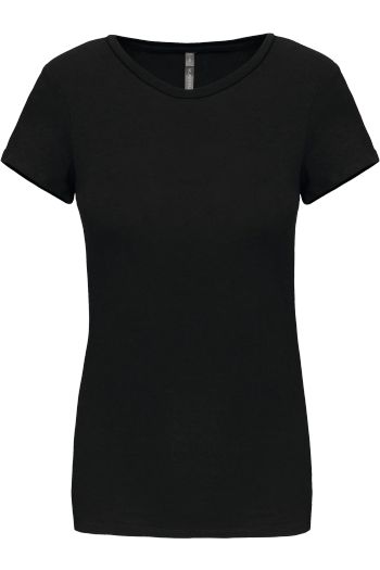 Image produit T-shirt col rond manches courtes femme