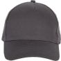 K-up Casquette en coton et polyester recyclés K-loop tracking - 5 panneaux dark_grey