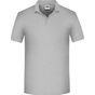 James&Nicholson Men´s Bio Workwear Polo grey_heather