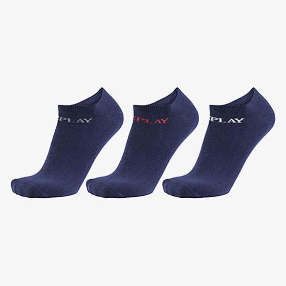 In Liner Socks (3 Pair Banderole) Replay Underwear & Socks