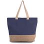 Kimood Sac de shopping fourre-tout esprit rustique patriot_blue/natural