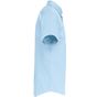 kariban Chemise coton / élasthanne manches courtes light_blue