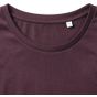 Russell Pure Organic T femme burgundy