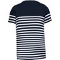 Kariban T-shirt marin col rond Bio enfant navy/white_stripe