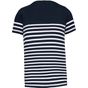 kariban T-shirt marin col rond Bio enfant navy/white_stripe