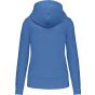 Kariban Sweat-shirt écoresponsable zippé à capuche femme light_royal_blue