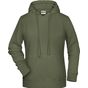 James&Nicholson Ladies´ Hoody olive