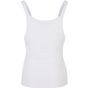 Build Your Brand Ladies Everyday Top white