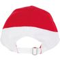 k-up Racing - casquette bicolore 6 panneaux red/white