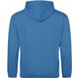 AWDis Just Hoods Kids Varsity Hoodie sapphire_blue/heather_grey