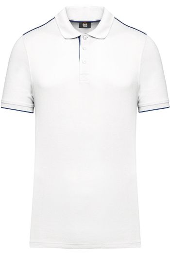 Image produit Polo Day To Day contrasté manches courtes homme
