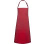 karlowsky Water-repellent bib apron basic with buckle red