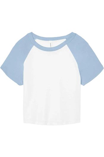 Image produit Women's micro rib raglan baby tee