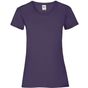 fruit of the loom Tee-shirt femme Valueweight purple