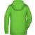 James&Nicholson Ladies´ Zip-Hoody lime_green