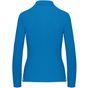 Kariban Polo manches longues femme tropical_blue