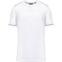 WK Designed To Work T-shirt Day To Day manches courtes homme - white/navy - L