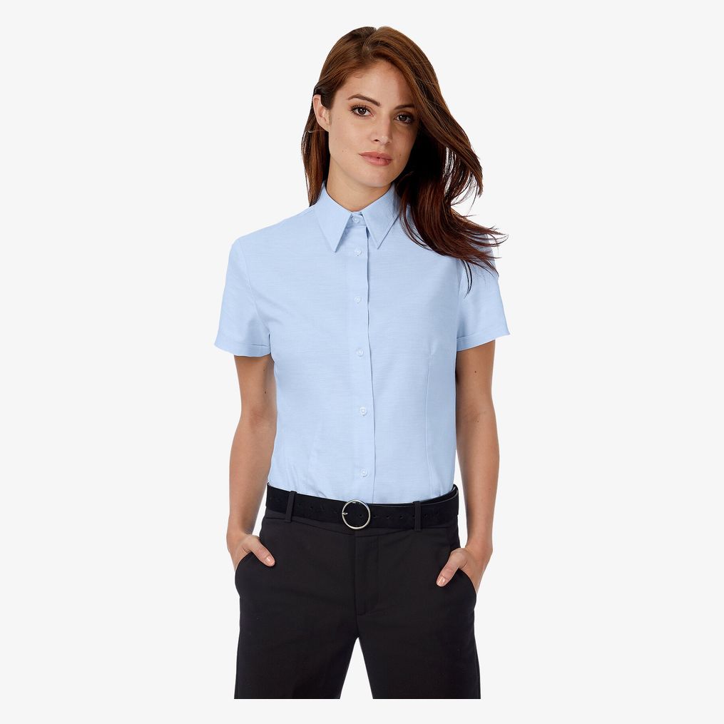 Chemisette Oxford Femme B&C Collection