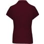 Kariban Polo manches courtes femme wine