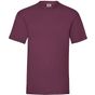 fruit of the loom Valueweight T bordeaux