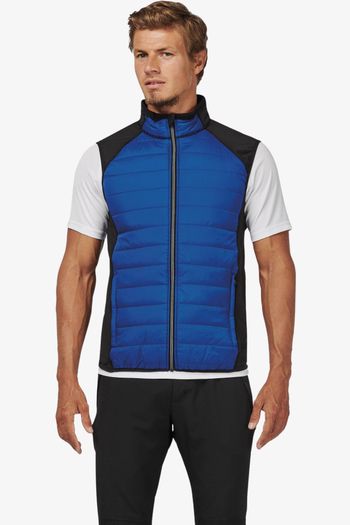 Image produit Veste sport bi-matière sans manches