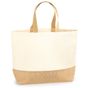 westfordmill Sac fourre-tout en toile avec base en jute XL natural