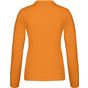 Kariban Polo piqué manches longues femme  orange