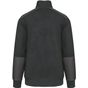 WK Designed To Work Polaire écoresponsable col zippé unisexe dark_grey