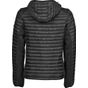 Tee Jays Ladies hooded outdoor crossover black/black_melange