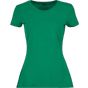 Build Your Brand Basic Ladies Basic Tee C green