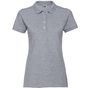 Russell Ladies' stretch polo light_oxford