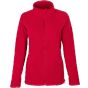 HRM Women´s Full- Zip Fleece Jacket Red