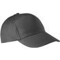 K-up Casquette coton - 5 panneaux dark_grey
