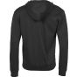 Tee Jays Ribbed Interlock Hooded Full Zip black