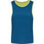 ProAct Chasuble réversible multisports unisexe fluorescent_yellow/sporty_royal_blue