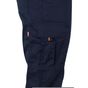 Velilla Pantalon stretch bicolore navy/fluo_orange