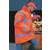 result PARKA 3/4 SECURITE - orange_fluo - XL