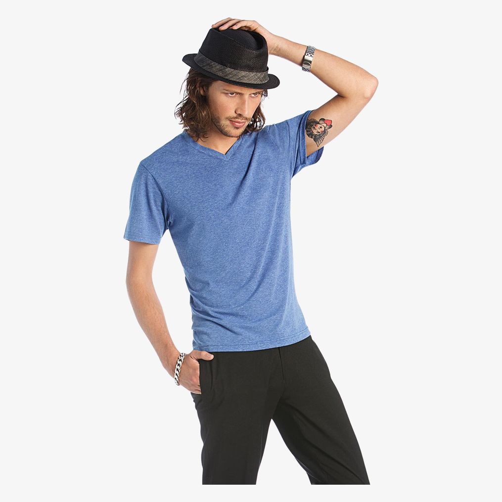 Men V-Neck Deluxe B&C Collection