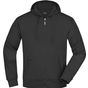 James&Nicholson Men's Hooded Jacket black
