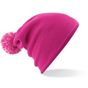 Beechfield Bonnet Snowstar® fuchsia/off_white