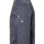 karlowsky Men's Long-Sleeve Chef Jacket Jeans-Style Vintage black