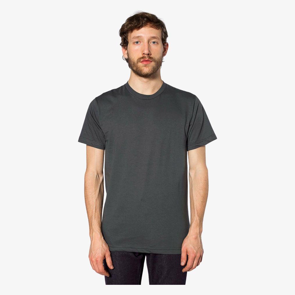 Unisex fine jersey short sleeve T  American apparel