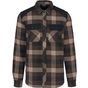 WK Designed To Work Chemise à carreaux avec poches homme  - chocolate/dark_beige_checked/black - 3XL