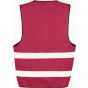 Result Core enhanced visibility vest raspberry
