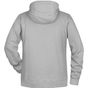 James&Nicholson Men´s Hoody grey_heather