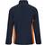 Velilla Blouson softshell bicolore navy/orange