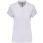 Kariban Polo manches courtes femme white