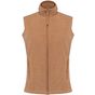 Kariban Mélodie - Gilet micropolaire femme camel_heather
